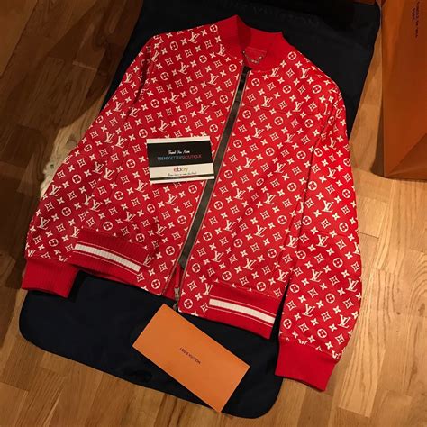 fake supreme louis vuitton overalls|supreme x louis vuitton jacket.